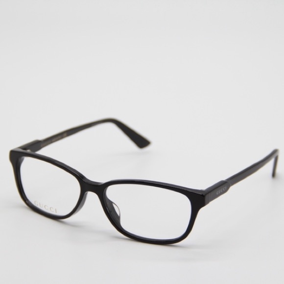 NEW GUCCI GG0493OA 001 BLACK WOMEN’S EYEGLASSES GUCCI - Picture 3 of 10